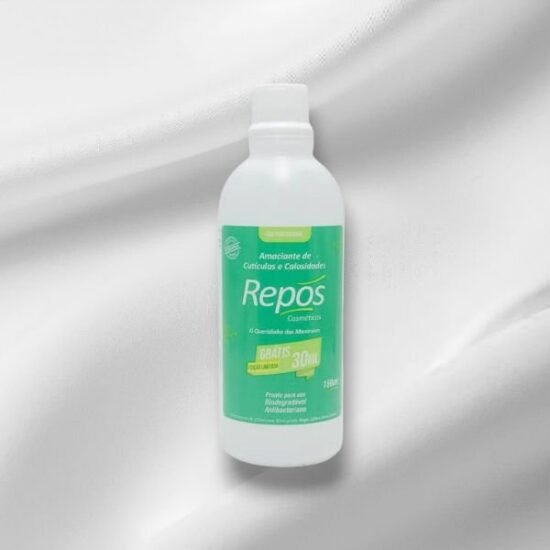 Repos Líquido Amaciante de Cutículas e Calosidade 120ml e Ganhe + 30ml Totalizando 150ml