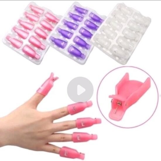 Dedeira de Plástico Fingir com 05 Unidades (Envio de cor é Aleatório)