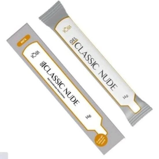 Gel Vólia Classic Nude Sachê 14g