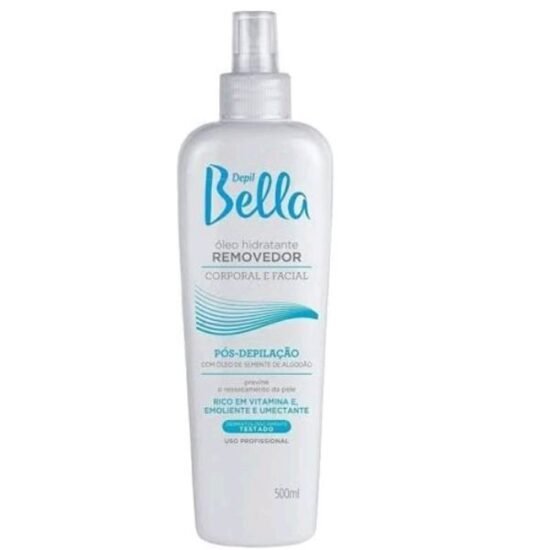Óleo Removedor DepilBella Pós Depilação Corporal e Facial 500ml