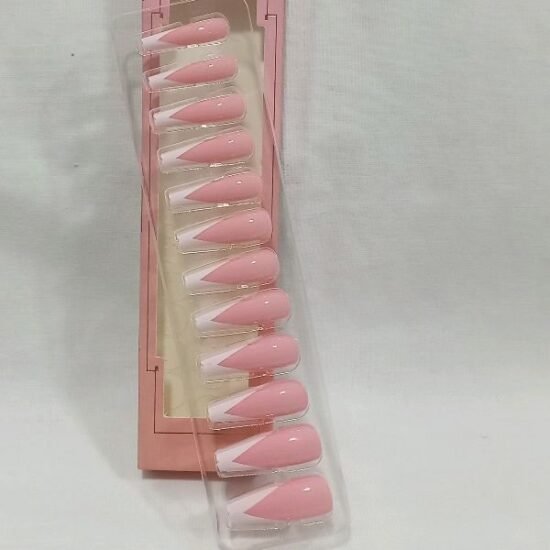 Unha Postiça Adulto Bailarina com Fracesinha DuduStrong com 12 unidades (05)