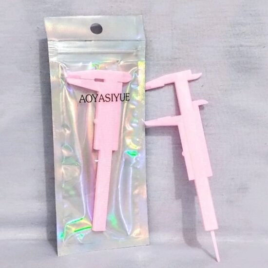 Paquímetro Pequeno Rosa Claro