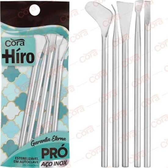 Espátula Kit SPA dos Pés Hiro Aço Inox