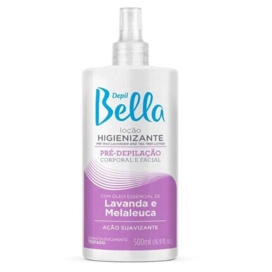 Loção Pré Depilação DepilBella Lavanda e Melaleuca 500ml