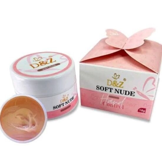 Gel D&Z Soft Nude 3 em 1 (HARD, Auto Nivelante, NÃO Abre Curvatura, Baixa Sensação Térmica) 18g