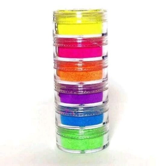 Torre de Pó Neon com 6 cores