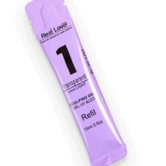 Gel Real Love 01 Sachê Transparente TRADICIONAL 15ml