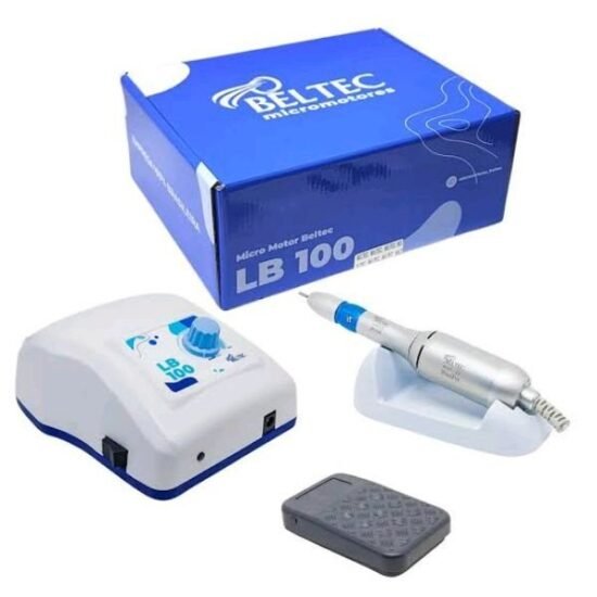 Lixa Elétrica MicroMotor Beltec LB100 (30.000 RPM) BIVOLT / NÃO Ligar sem a Broca
