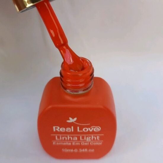 Esmalte em Gel Real Love Tampa Chaveiro cód : 151 10ml