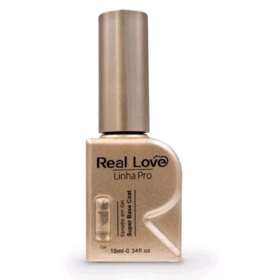 Gel Base Super Base Coat Real Love Linha PRO 10ml