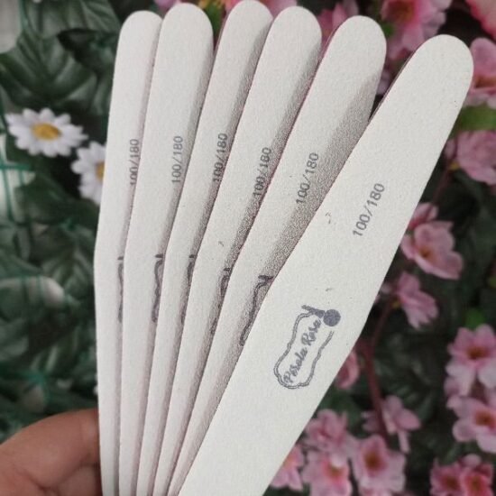 Lixa Pérola Rosa 100/180 Caixão (Espessura Grossa) com 06 unidades (Cada Lixa sai por 3,65)