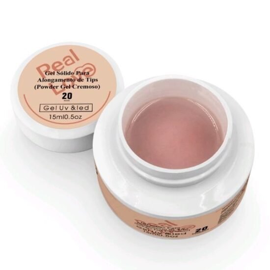 Gel Real Love Sólido (Massa) 20-Nude 15g (Usado em Molde F1)