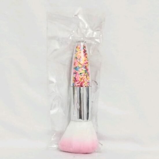 Espanador para Unha Cabo Granulado Cerdas Macias