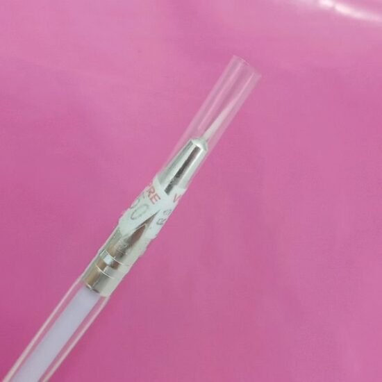 Pincel para Decoração de Unha Cabo Lilás Ponta Média