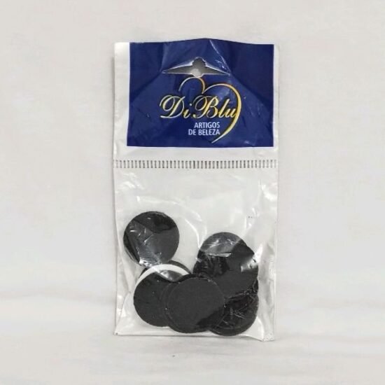 Lixa Refil para Motor DiBlu  Pacote com 24 Unidades e 1 base Preto