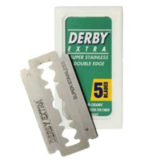 Lâmina Derby Extra Platinum caixinha com 05 unidades