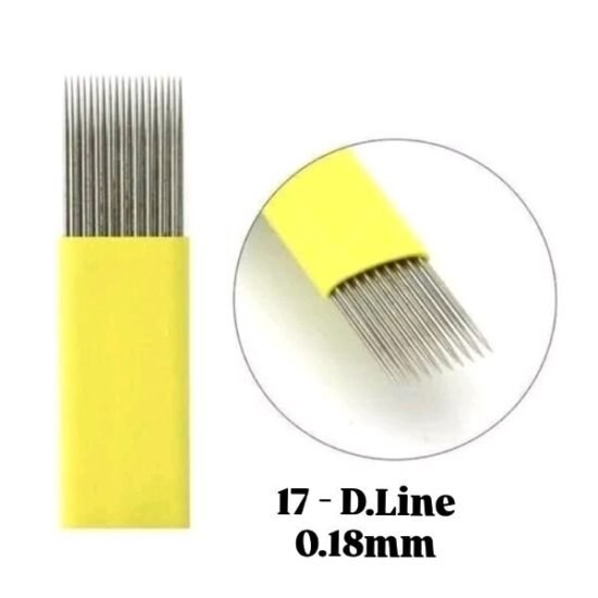 Lâmina para Tebori 17 D Line (0.18mm)