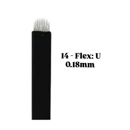 Lâmina para Tebori 14 Flex U (0.18mm)