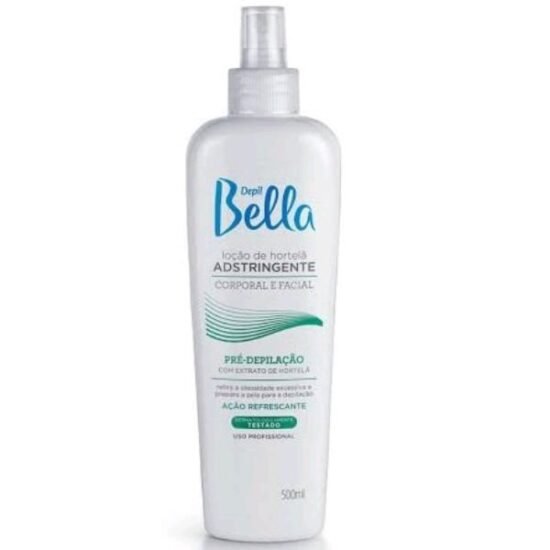 Loção Adstringente DepilBella Pré Depilação Corporal e Facial 500ml