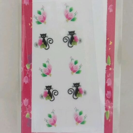 Adesivo para Unhas Bella / Cartela com 05 pares (120)