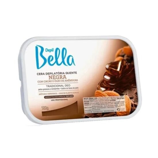 Cera DepilBella Tablete Negra 500g
