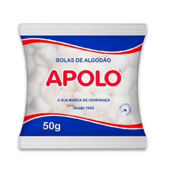 Algodão Apolo Bola Branca 50g