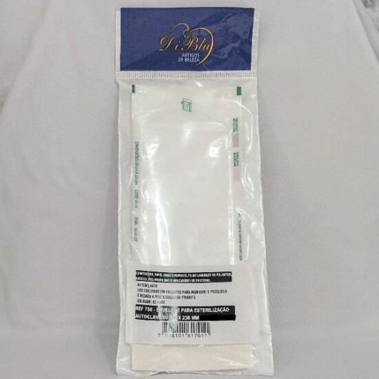 Envelope para Autoclave Diblu com: 100 unidades 90mm x 23mm