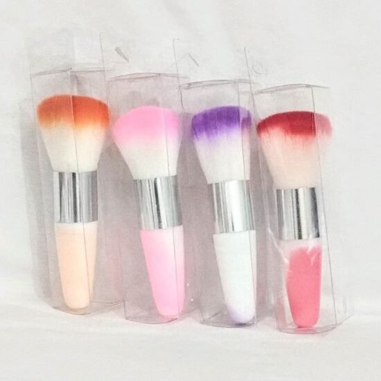 Espanador para Unha Cerdas Macias Cabo Colorido (Envio de Cor é Aleatório)