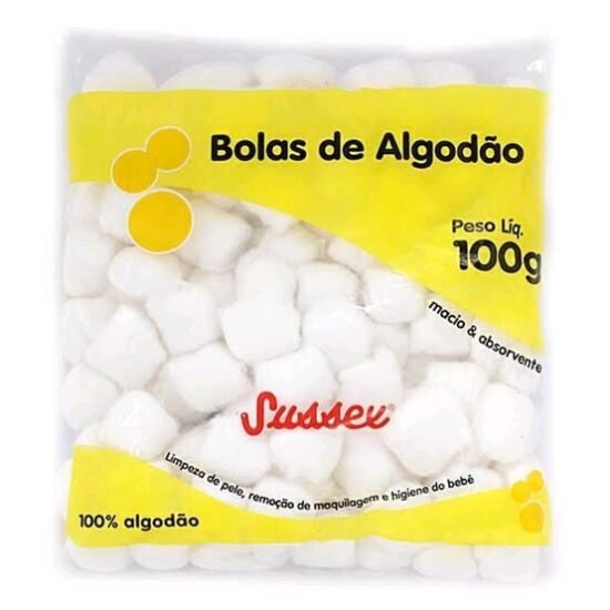 Algodão Sussex Bola Branca 100g