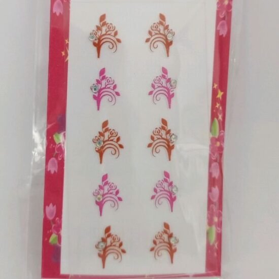 Adesivo para Unhas Bella / Cartela com 05 pares (24)