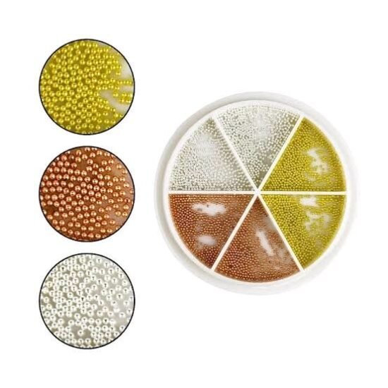 Caviar Disco com 03 Cores (Rose, Prata e Dourado)