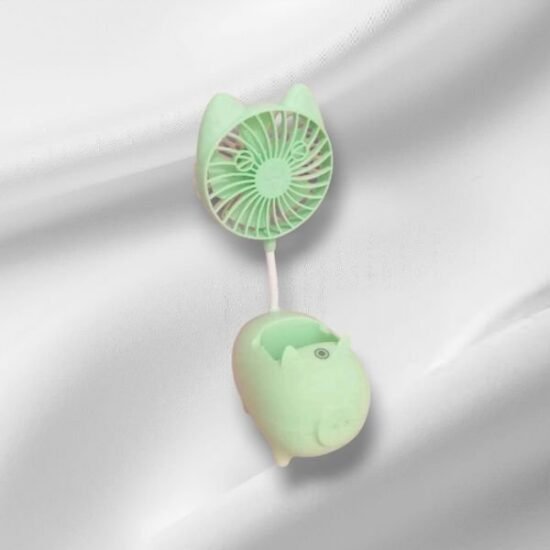 Ventilador Porquinho cor: Verde (Bivolt)