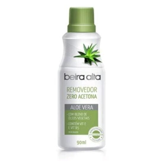 Removedor Sem Acetona Beira Alta Aloe Vera 90ml