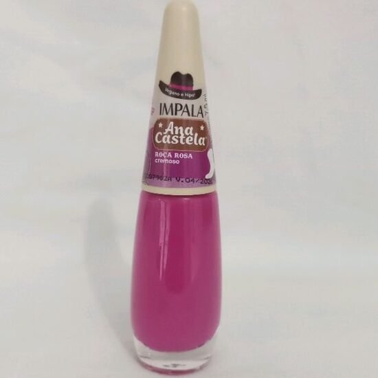 Esmalte Impala Ana Castela Roça Rosa Cremoso 7,5ml
