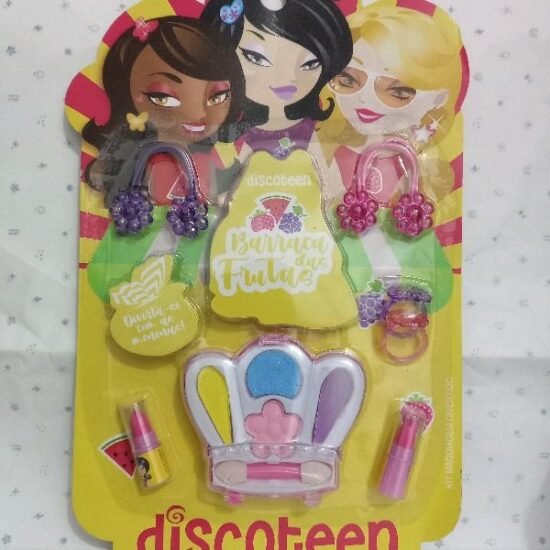 Maquiagem Infantil Kit Barraca de Frutas com Coroa