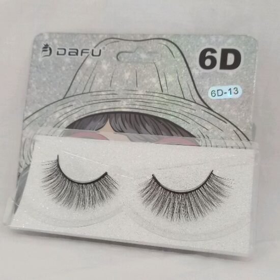 Cílios Postiços Comum Dafu com 1 par 6D/13