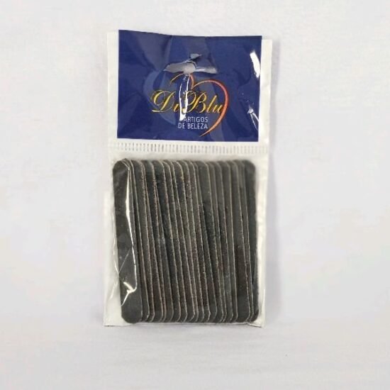 Lixa para Unhas Pequena Preta DiBlu com 20 unidades