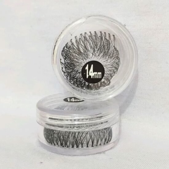 Cílios para Extensão Tufinho 14mm Com Nó Potinho (cada)