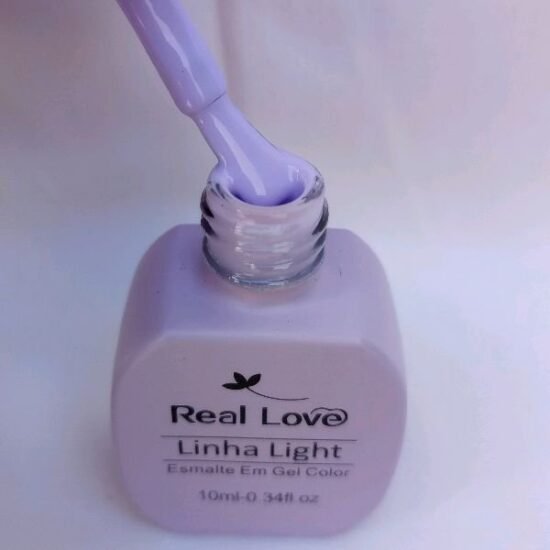 Esmalte em Gel Real Love Tampa Chaveiro cód : 136 10ml