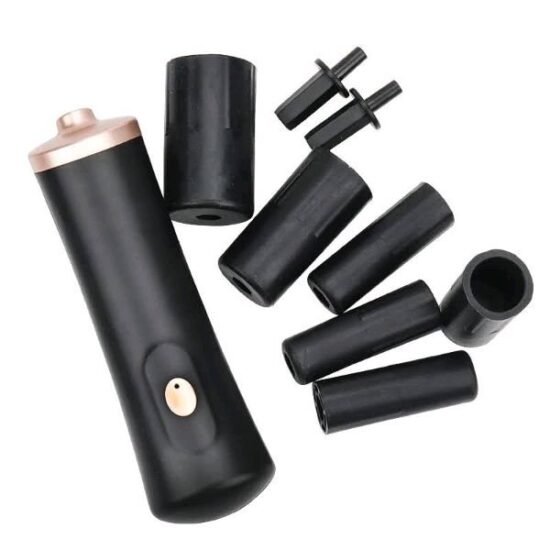 Mixer Misturador de Cola para Cilios e Esmaltes (com 05 Bicos de Silicone) NÃO Acompanha as Pilhas