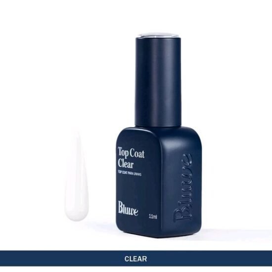 Top Coat Bluwe Super Clear Incolor Tradicional 11ml