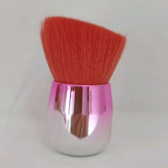 Espanador para Unha Cerdas Chafrandas Super Macio Vermelho