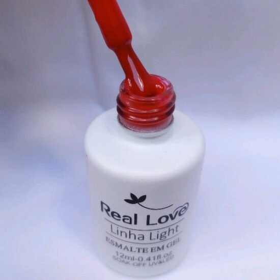 Esmalte em Gel Real Love Linha Light cód: G040 12ml