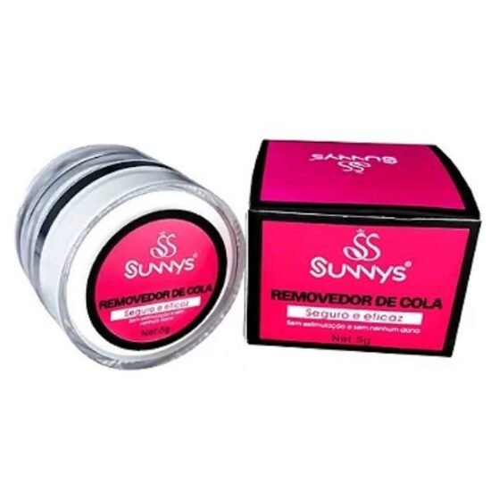 Removedor para Extensão de Cílios Sunnys em pasta 5g
