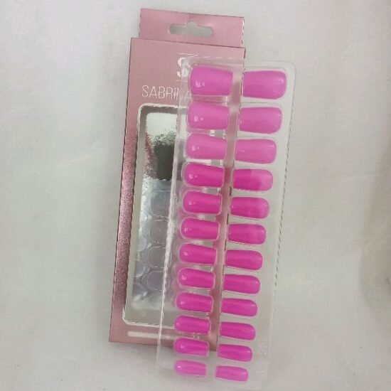 Unha Postiça Adulto Quadrada Média Sabrina Sato com 24 unidades (05)