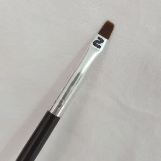 Pincel para Gel Reto N:02 Cabo Preto