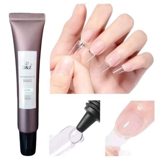 Cola para Tips Soft Gel D&Z Transparente 20g