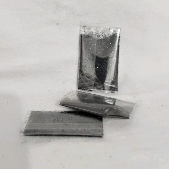 Glitter Pacotinho Preto Fino ( cada )