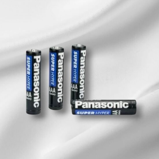 Pilha Panasonic AAA Palito com 04 unidades