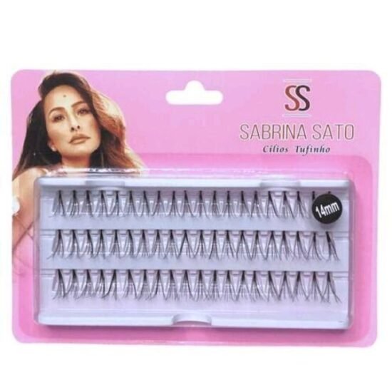 Cílios para Extensão Tufinho 14mm Com Nó Sabrina Sato